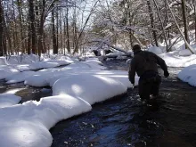 User submitted picture: tricky wading