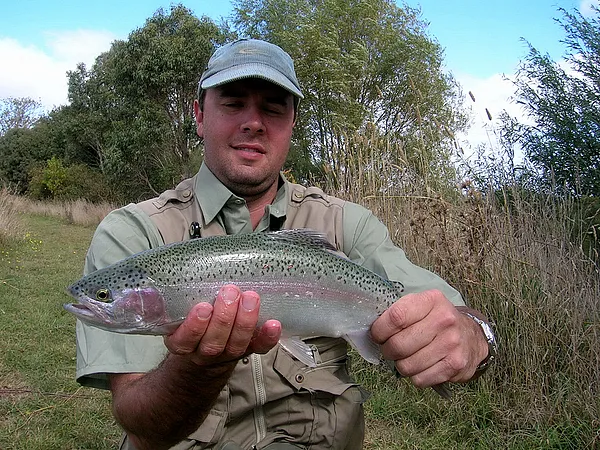 User submitted picture: Stuart about to release a...